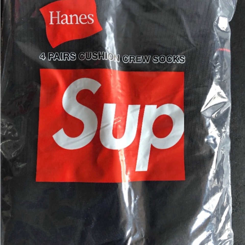 Pack Of Supreme Socks Black